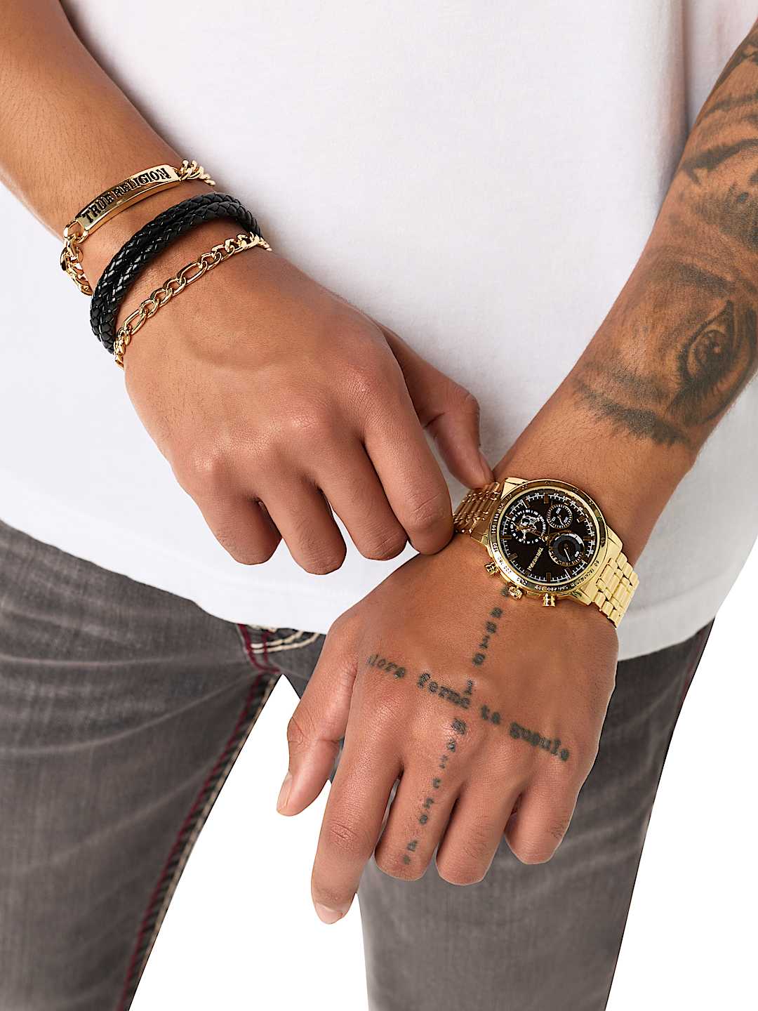 BUDDHA WATCH BRACELET SET