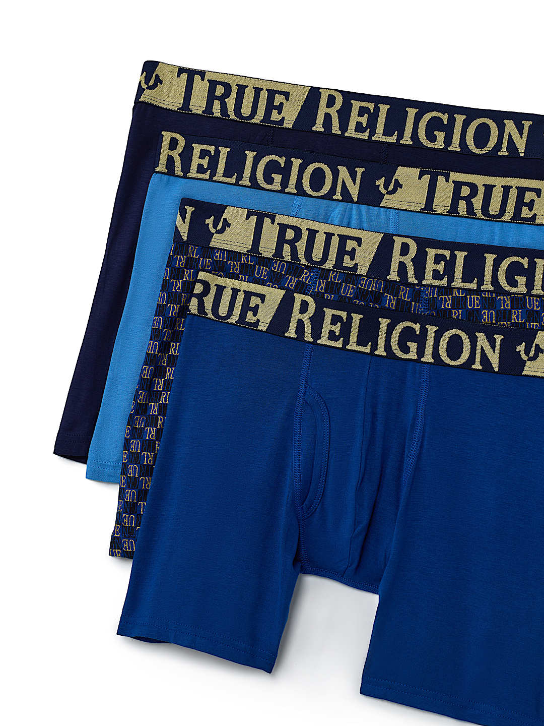 MENS 4-PACK LOGO BOXER BRIEFS