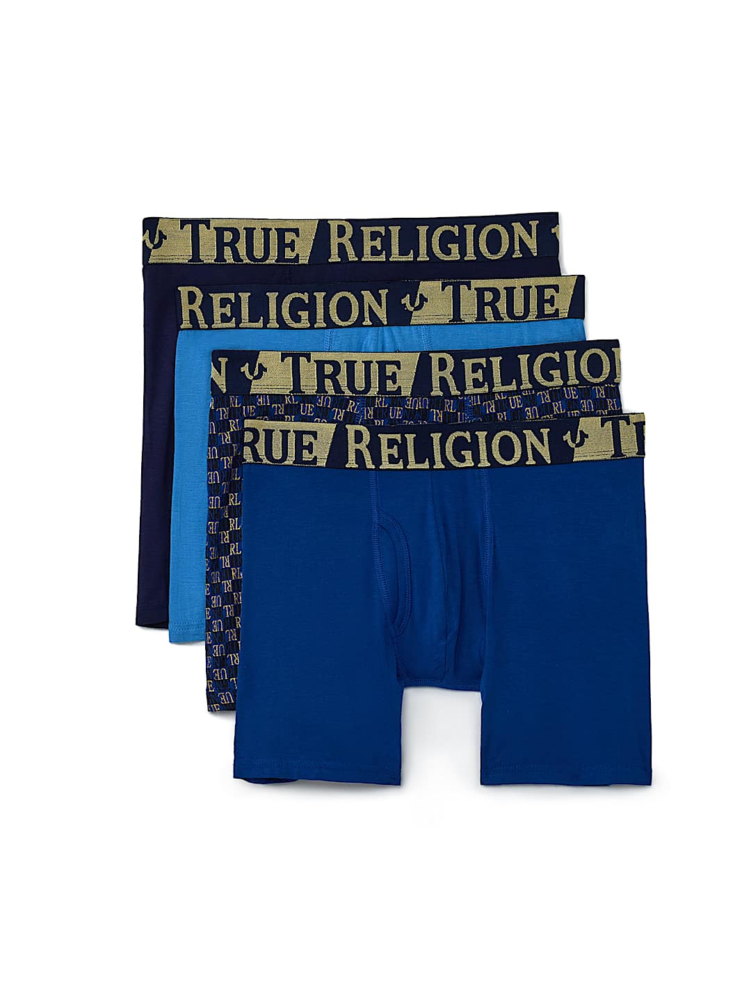 MENS 4-PACK LOGO BOXER BRIEFS
