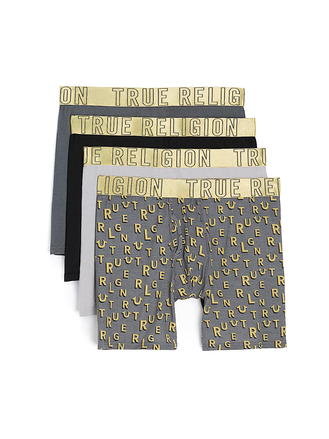 MEN'S GOLD 4-PACK BOXER BRIEFS