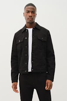 DENIM TRUCKER JACKET, image 1