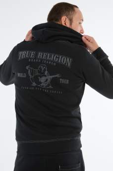 BUDDHA ZIP HOODIE, image 4