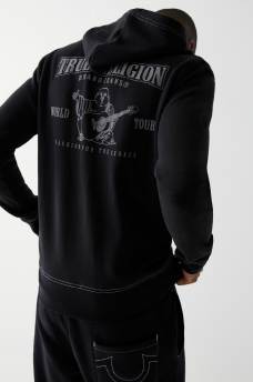 BUDDHA ZIP HOODIE, image 6
