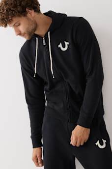 CLASSIC LOGO ZIP HOODIE