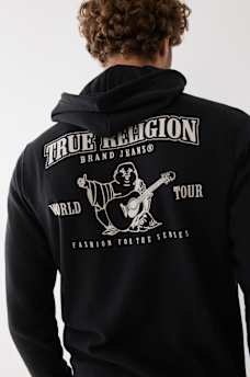 CLASSIC LOGO ZIP HOODIE
