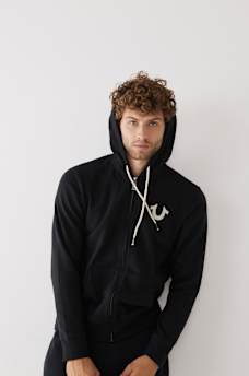 CLASSIC LOGO ZIP HOODIE