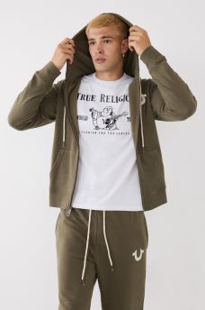 CLASSIC LOGO ZIP HOODIE, image 3