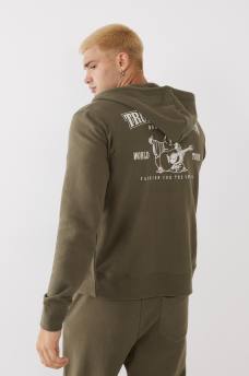 CLASSIC LOGO ZIP HOODIE, image 1