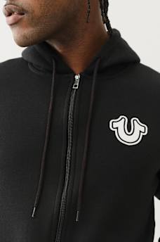 BUDDHA LOGO ZIP HOODIE, image 4