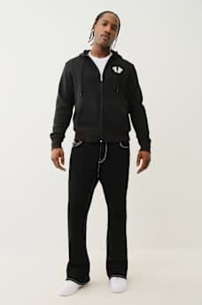 BUDDHA LOGO ZIP HOODIE, image 7