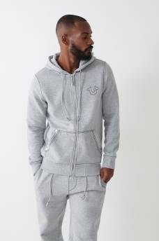 BIG T ZIP HOODIE