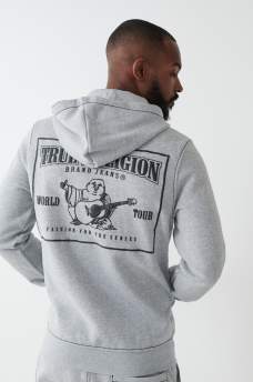 BIG T ZIP HOODIE