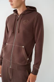 BIG T ZIP HOODIE