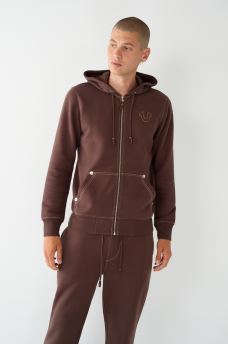 BIG T ZIP HOODIE