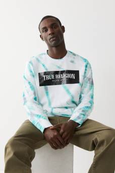 TIE DYE CREWNECK SWEATSHIRT