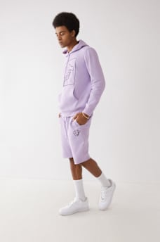 STITCH LOGO SWEAT SHORT