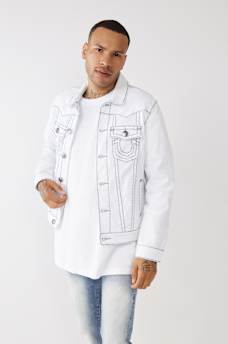JIMMY SUPER T STITCH DENIM JACKET, image 2
