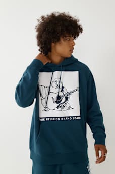 BUDDHA RELAXED HOODIE, image 1