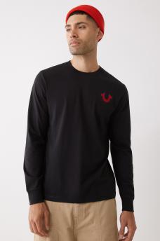 LONG SLEEVE CLASSIC LOGO TEE, image 1