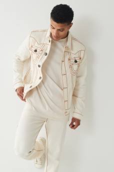 JIMMY SUPER T STITCH DENIM JACKET