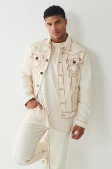 JIMMY SUPER T STITCH DENIM JACKET