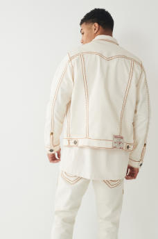 JIMMY SUPER T STITCH DENIM JACKET