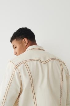 JIMMY SUPER T STITCH DENIM JACKET