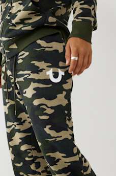 CAMO LOGO JOGGER