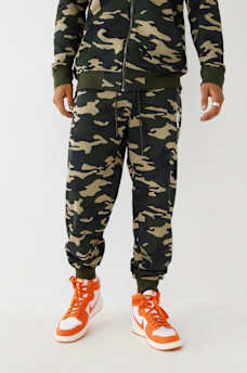 CAMO LOGO JOGGER