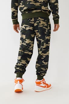 CAMO LOGO JOGGER