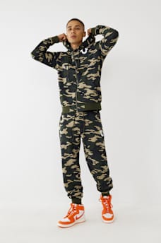 CAMO LOGO JOGGER