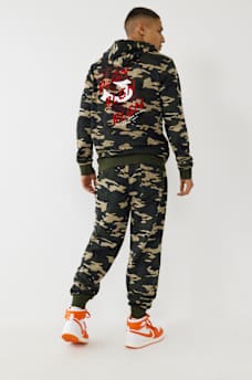 CAMO LOGO JOGGER