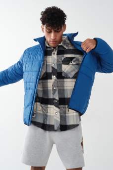 SOLID PUFFER JACKET
