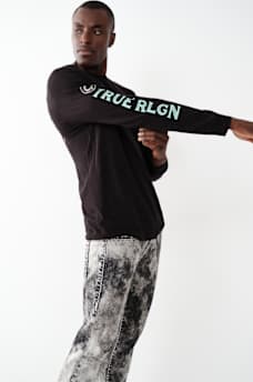 TRUE LOGO LONG SLEEVE TEE, image 4