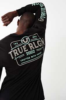 TRUE LOGO LONG SLEEVE TEE, image 1