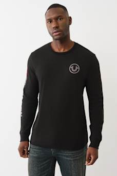 TRUE LOGO LONG SLEEVE TEE, image 2