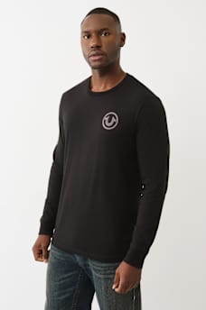 TRUE LOGO LONG SLEEVE TEE, image 3