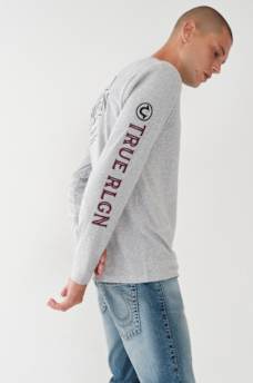TRUE LOGO LONG SLEEVE TEE, image 4
