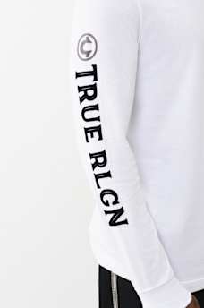 TRUE LOGO LONG SLEEVE TEE, image 4