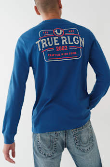 TRUE LOGO LONG SLEEVE TEE, image 3