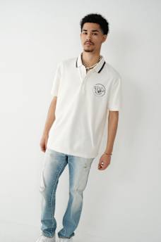 RELAXED POLO SHIRT, image 2