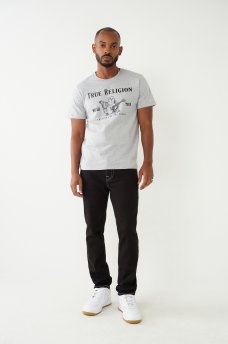 Rocco Painted Horseshoe Skinny Jean 32", image 3
