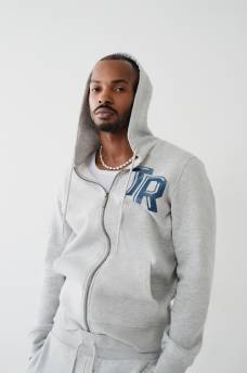 LOGO ZIP HOODIE