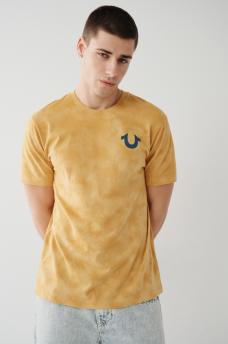 TIE DYE BUDDHA LOGO TEE