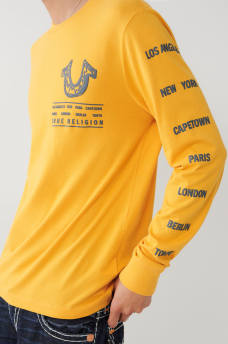 LONG SLEEVE LOGO TOUR TEE
