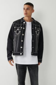 Jimmy Super T Stitch Denim Jacket | True Religion