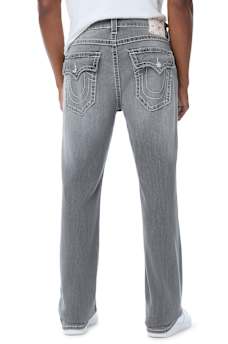 JEANS RECTOS RICKY CON COSTURA BIG T