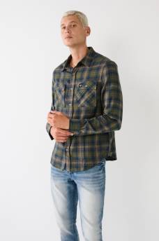 PLAID FLANNEL SHIRT