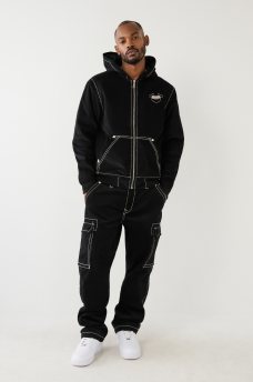 CORDUROY BIG T HOODED JACKET
