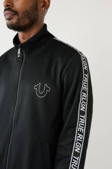 TRUE LOGO TRIM TRACK JACKET, image 1